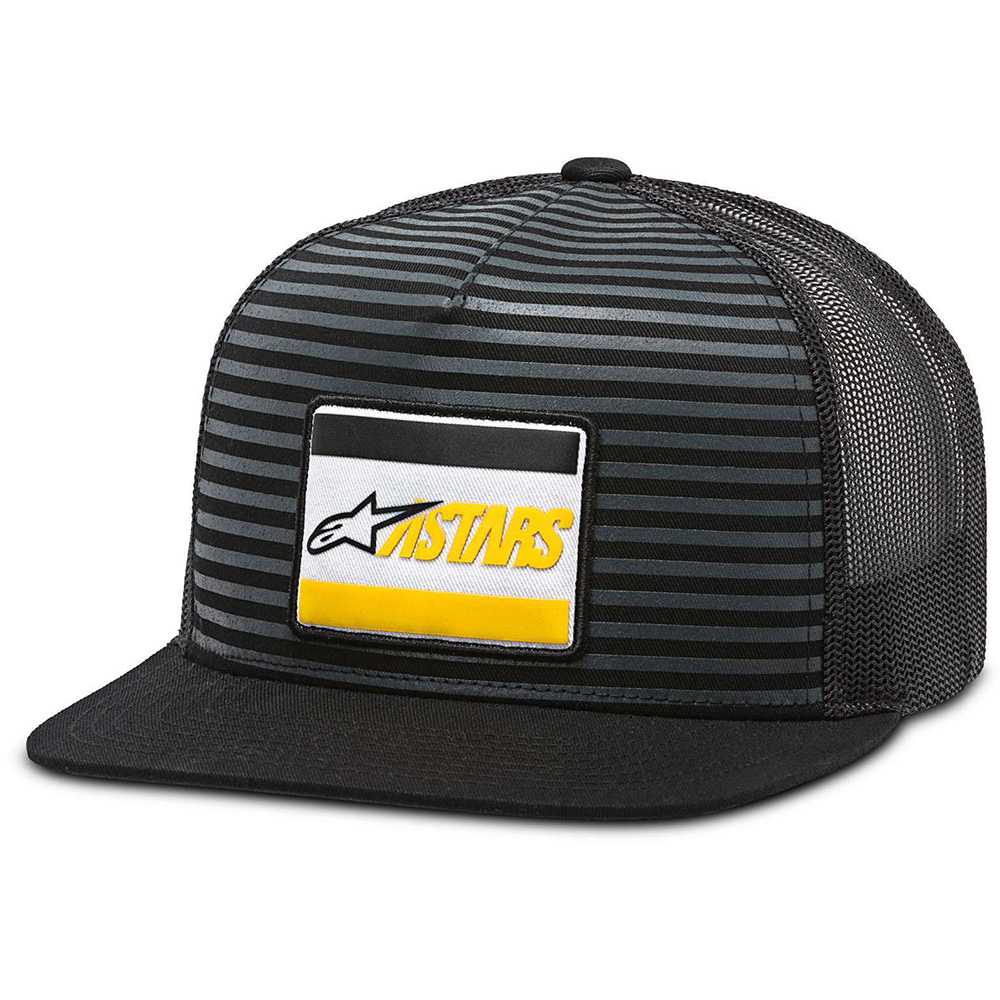 Alpinestars Alpinestars Dominate Trucker Cap Black/Yellow